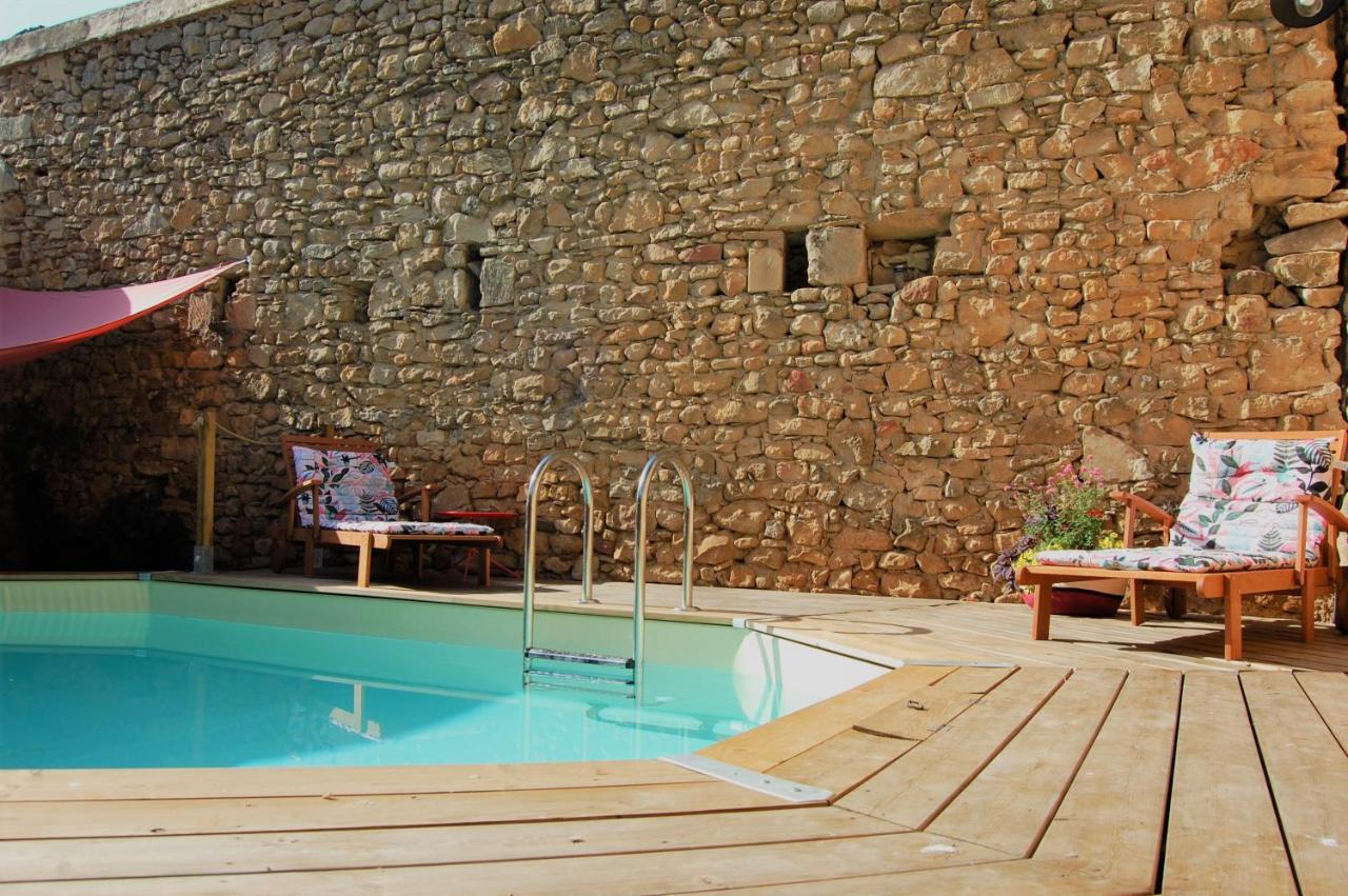 La Bucolique, Chambres Et Jardin D'Hotes Sabran Exterior photo